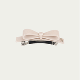 Bow Clip - Sparkling Nude Pink