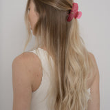 Hair Claw - Pink Glitter