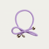 Hair Tie Gold Bead - Lilac