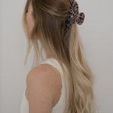 Large Hair Claw - Taupe Star