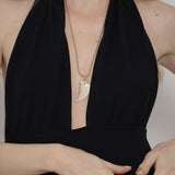 Shell Horn Necklace