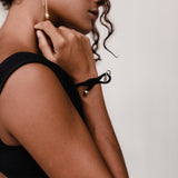 Gold Shell Drop Earring
