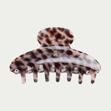 Large Hair Claw - Taupe Star