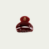 Small Hair Claw - Burgundy