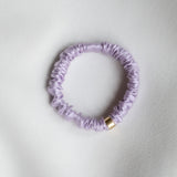 Thin Silk Scrunchie - Lilac