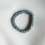 Thin Silk Scrunchie - Sage