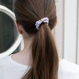 Thin Silk Scrunchie - Lilac