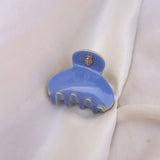 Le Bon Bon Hair Claw - Blue & Yellow