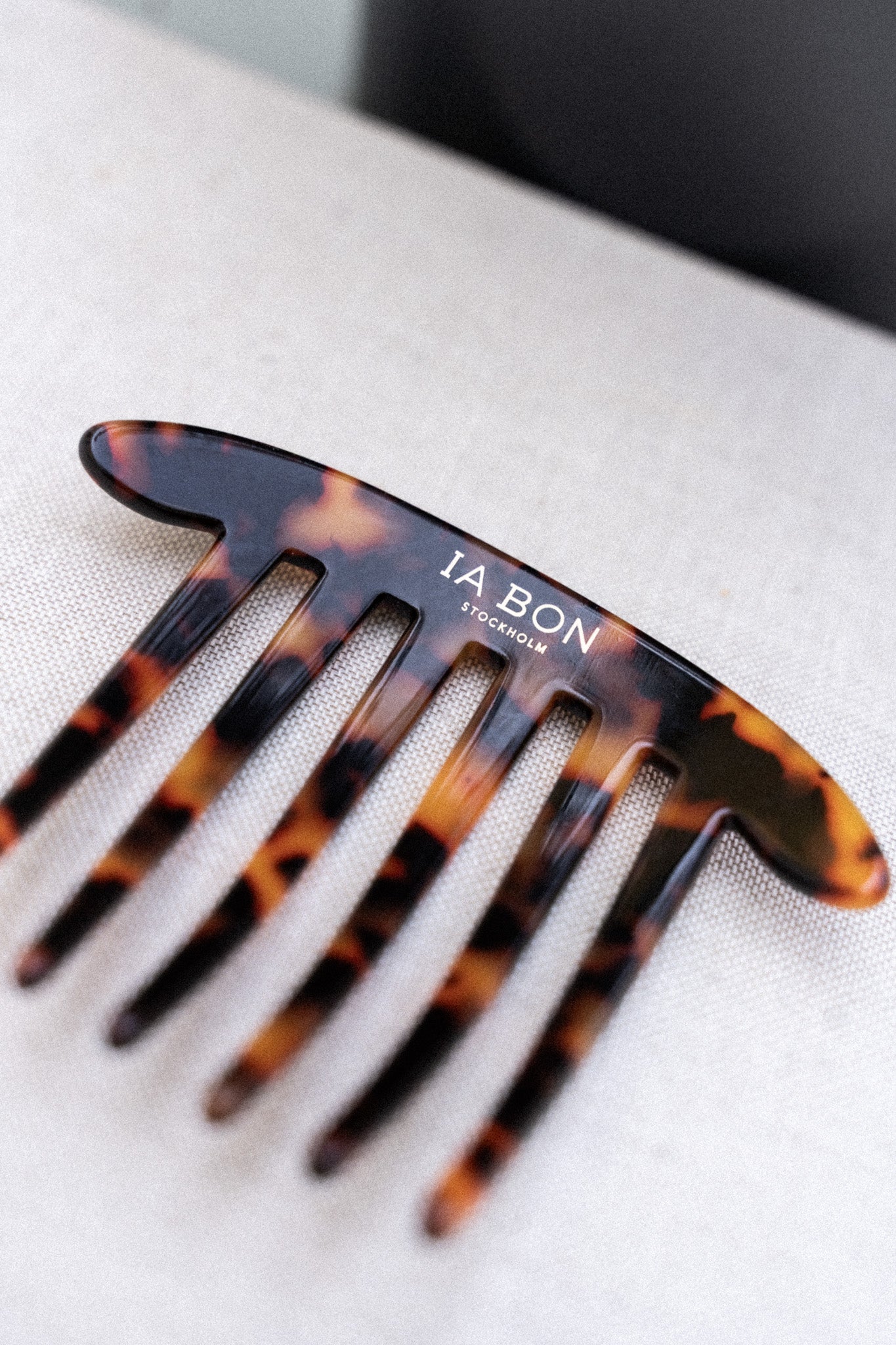 French Hair Comb - Tortoise Shell