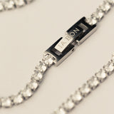 Tennis Necklace Silver