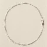 Tennis Necklace Silver