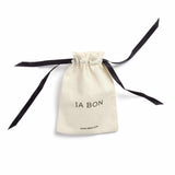 Hair Tie Gold Bead - Light Blue
