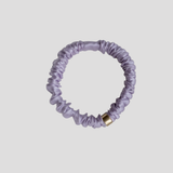 Thin Silk Scrunchie - Lilac