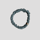 Thin Silk Scrunchie - Sage