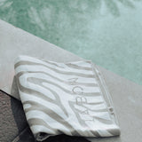 Sand Free Towel - Sandy Zebra