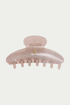 Large Hair Claw - Rosé Glitter