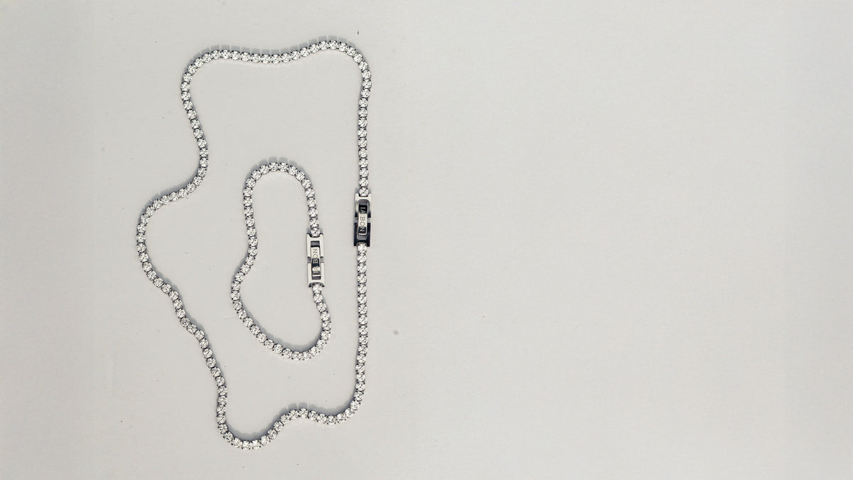 Tennis necklace